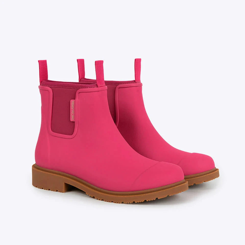 Bobbi Boot - Fuschia Shoes Merry People 