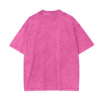 Caravan Baddie Oversized Tee - Pink Tee Maku 