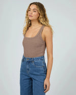 Mia Tank - Brown Tee Silent Theory 