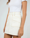 Becca Skirt - Vintage White Skirt All About Eve 