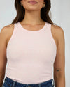 Ella Tank - Blush Marle Tee Silent Theory 