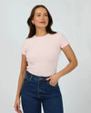 Bella Tee - Blush Marle Tee Silent Theory 