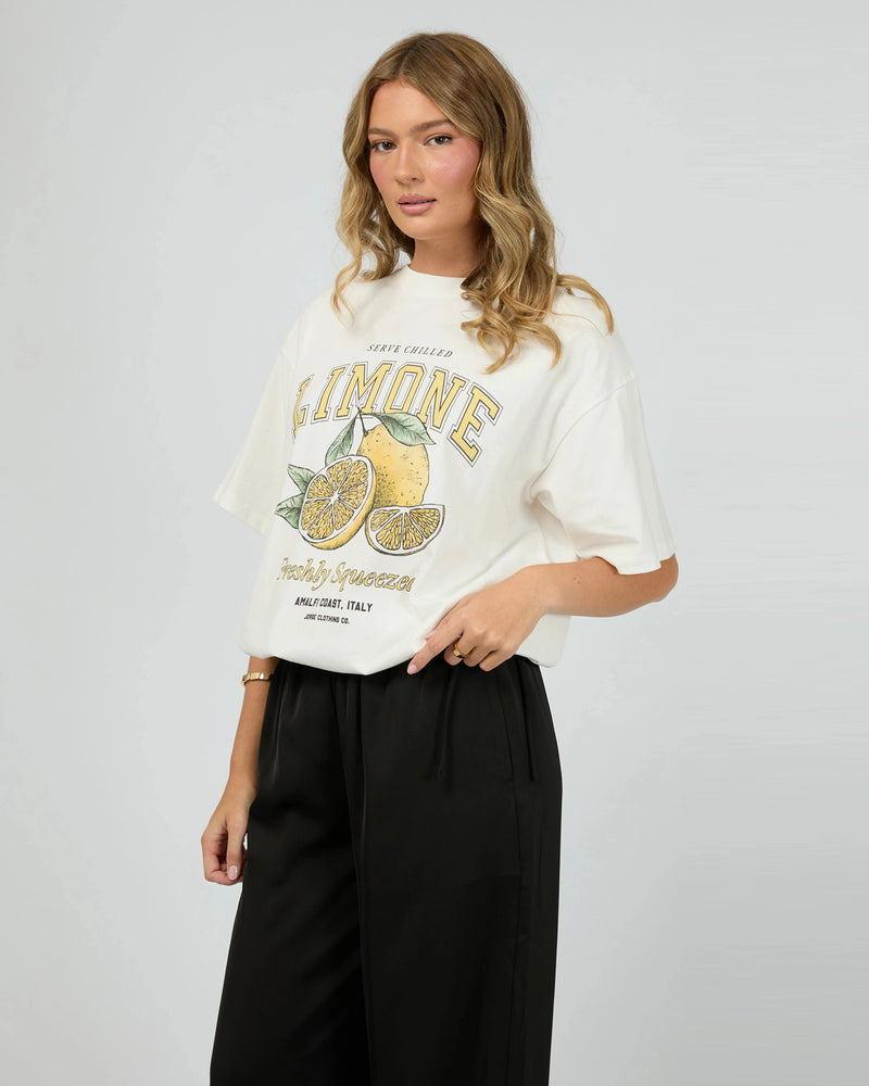 Limone Tee - Vintage White Tee Jorge 
