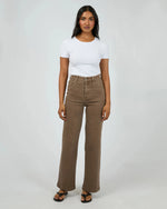 Jacqui Wide Leg - Cocoa Pants All About Eve 