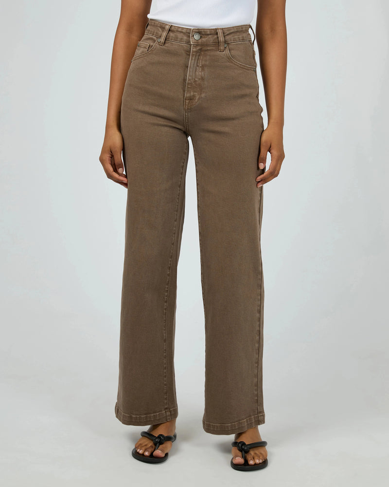 Jacqui Wide Leg - Cocoa Pants All About Eve 