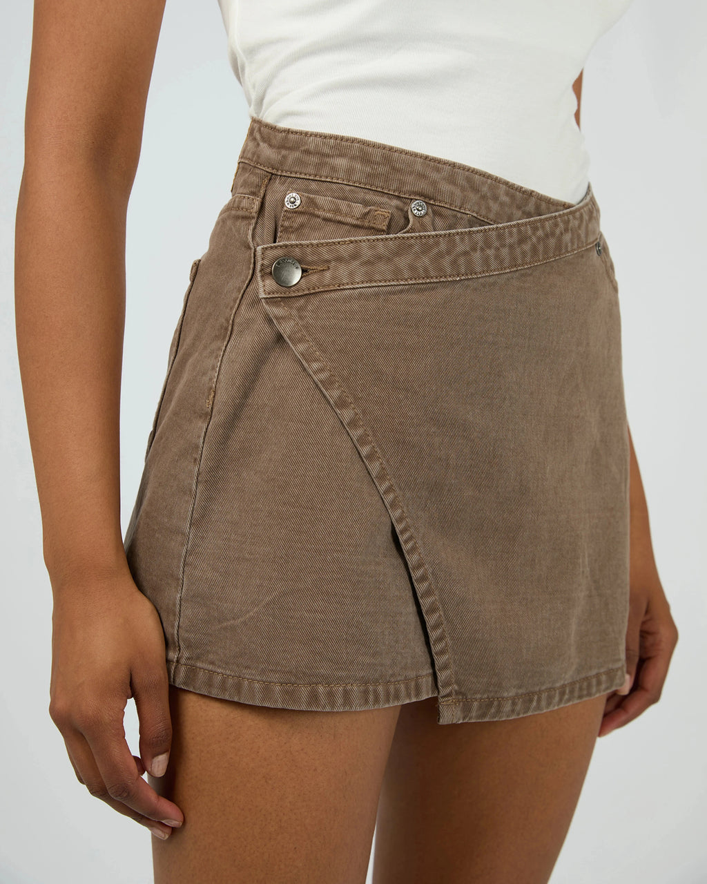 Lenni Mini Skort - Cocoa skort All About Eve 