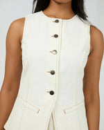 Lena Denim Vest Vest All About Eve 