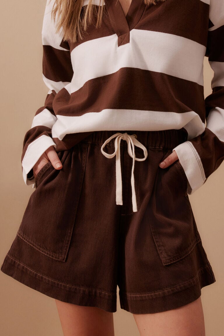 Relaxed Everyday Short - Chocolate Shorts Ceres Life 