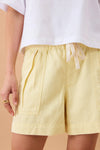Darcy Relaxed Everyday Short - Washed Butter Shorts Ceres Life 