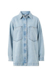 Goldie Longline Denim Shacked - Vintage Blue Dress Ceres Life 