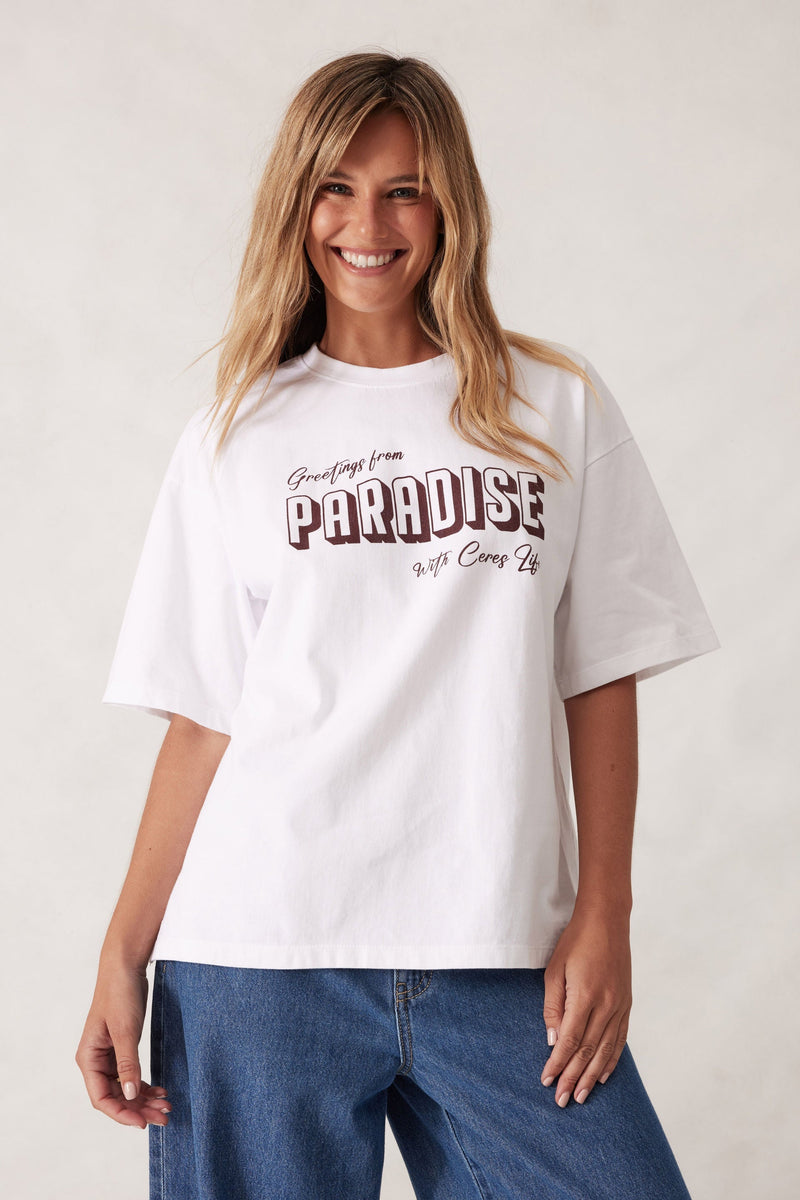 Tully Boyfriend Tee - Paradise Port Tshirt Ceres Life 