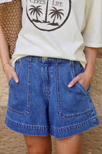 Weekender Short - Fresh Indigo Shorts Ceres Life 