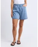 Birdie Denim Short Pants Elm 
