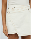 Lenni Mini Skort - Vintage White skort All About Eve 