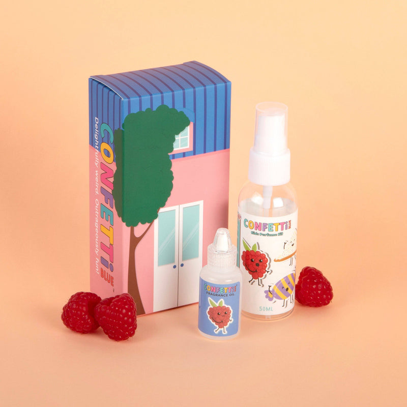 Raspberry Mini Perfume Making Kit Confetti Blue 