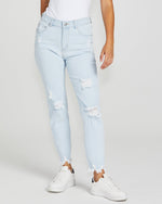 Suzi Jean - 96 Bleached Wash Pants Sass 