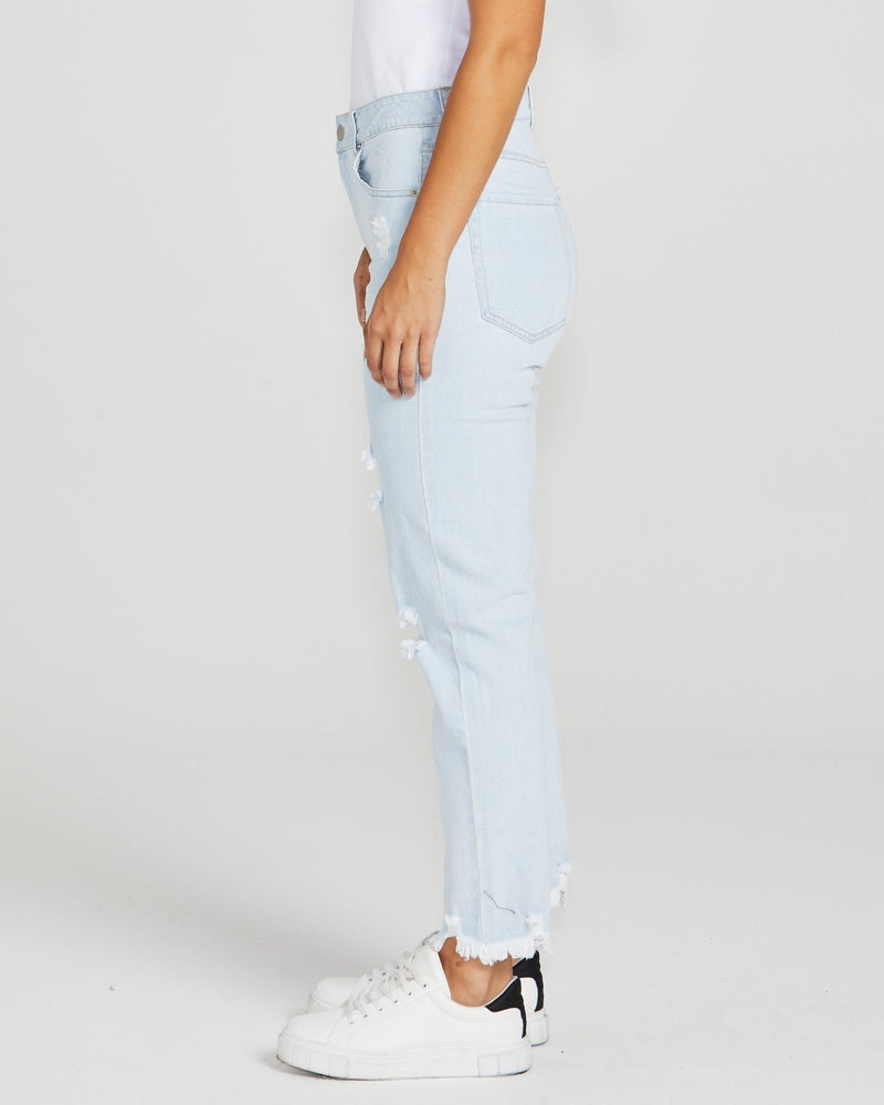 Suzi Jean - 96 Bleached Wash Pants Sass 