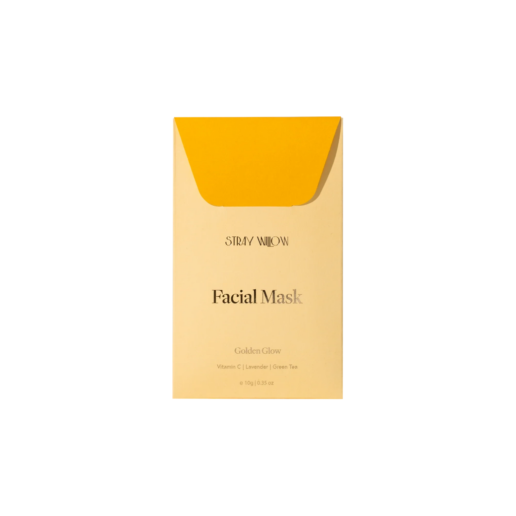 Facial Mask - Golden Glow face products Stray Willow 
