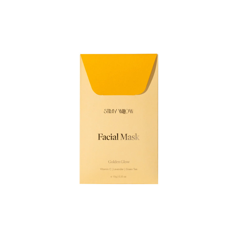 Facial Mask - Golden Glow face products Stray Willow 
