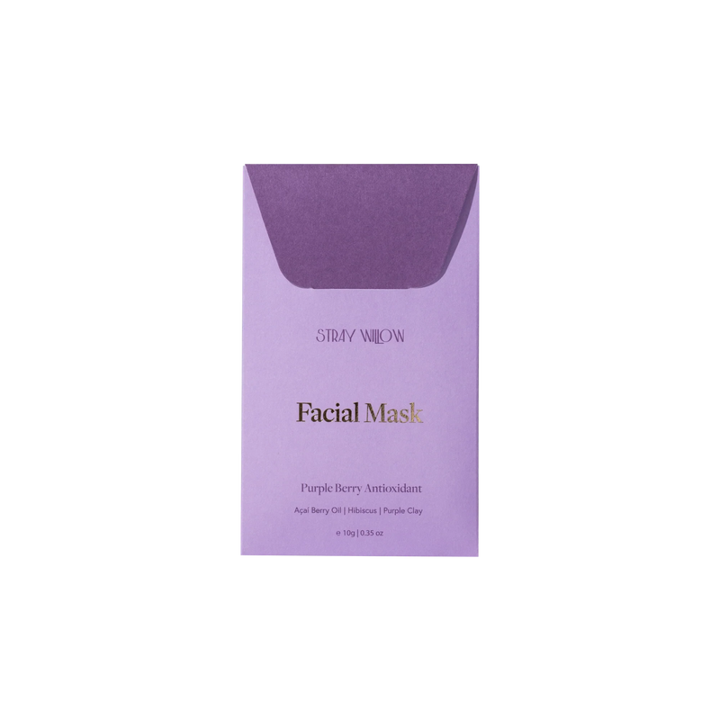 Facial Mask - Purple Berry face products Stray Willow 