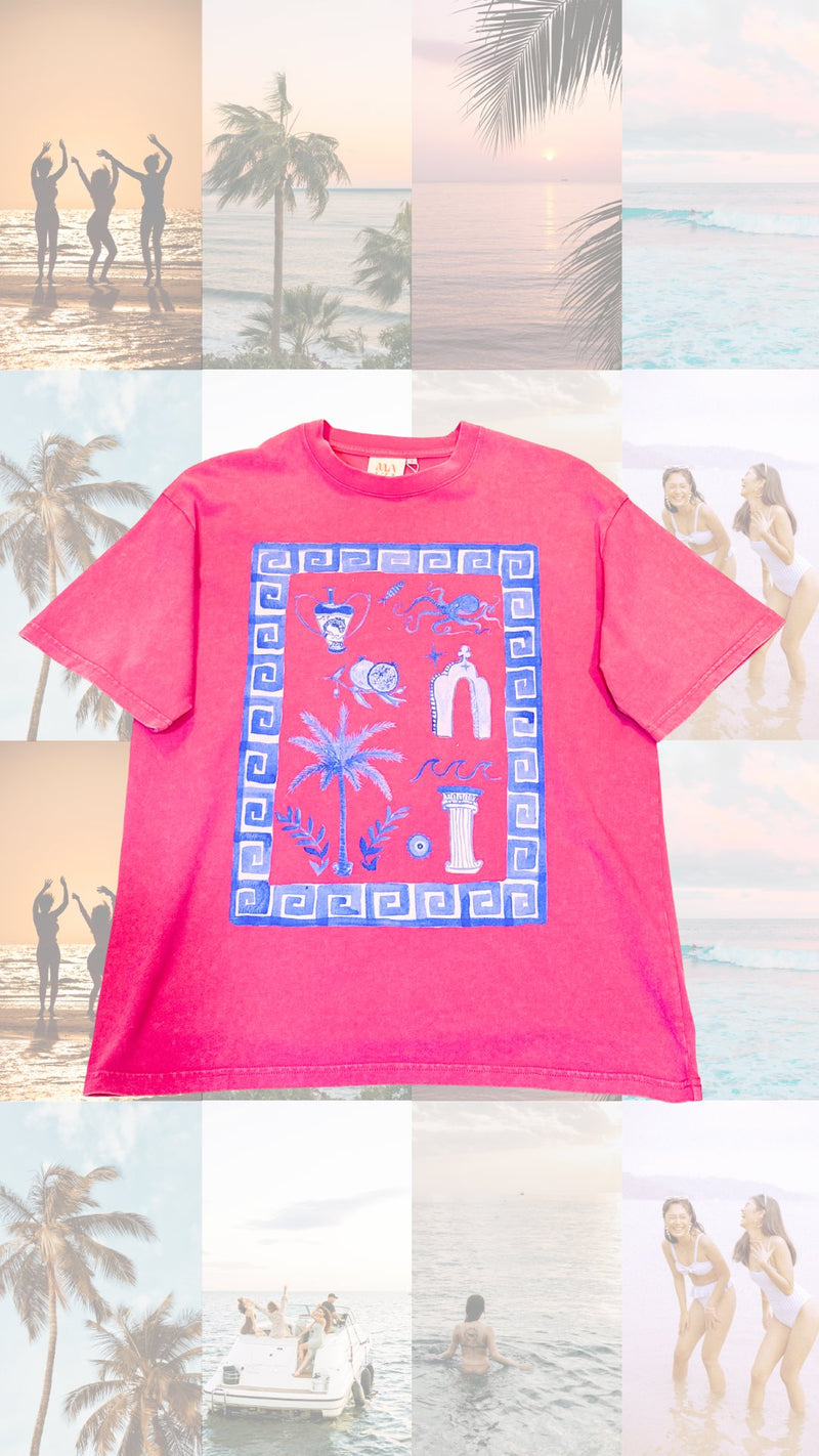 Greek Goddess Oversize Tee Tee Maku 