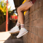 Rad Mama Organic Cotton Crew Sock Single - Natural Socks Banabae 