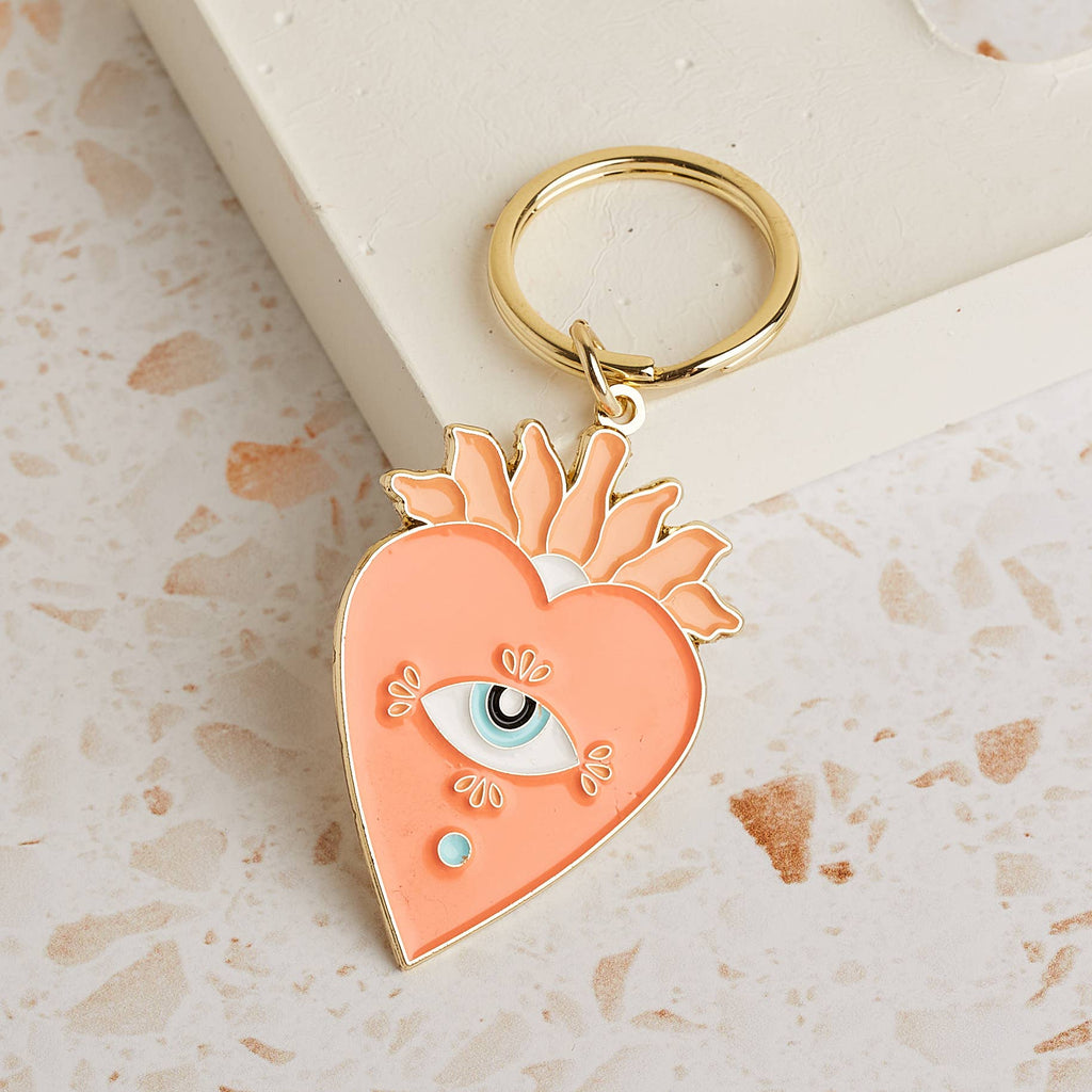 Memento Enamel Keychain: Loose cai & jo 