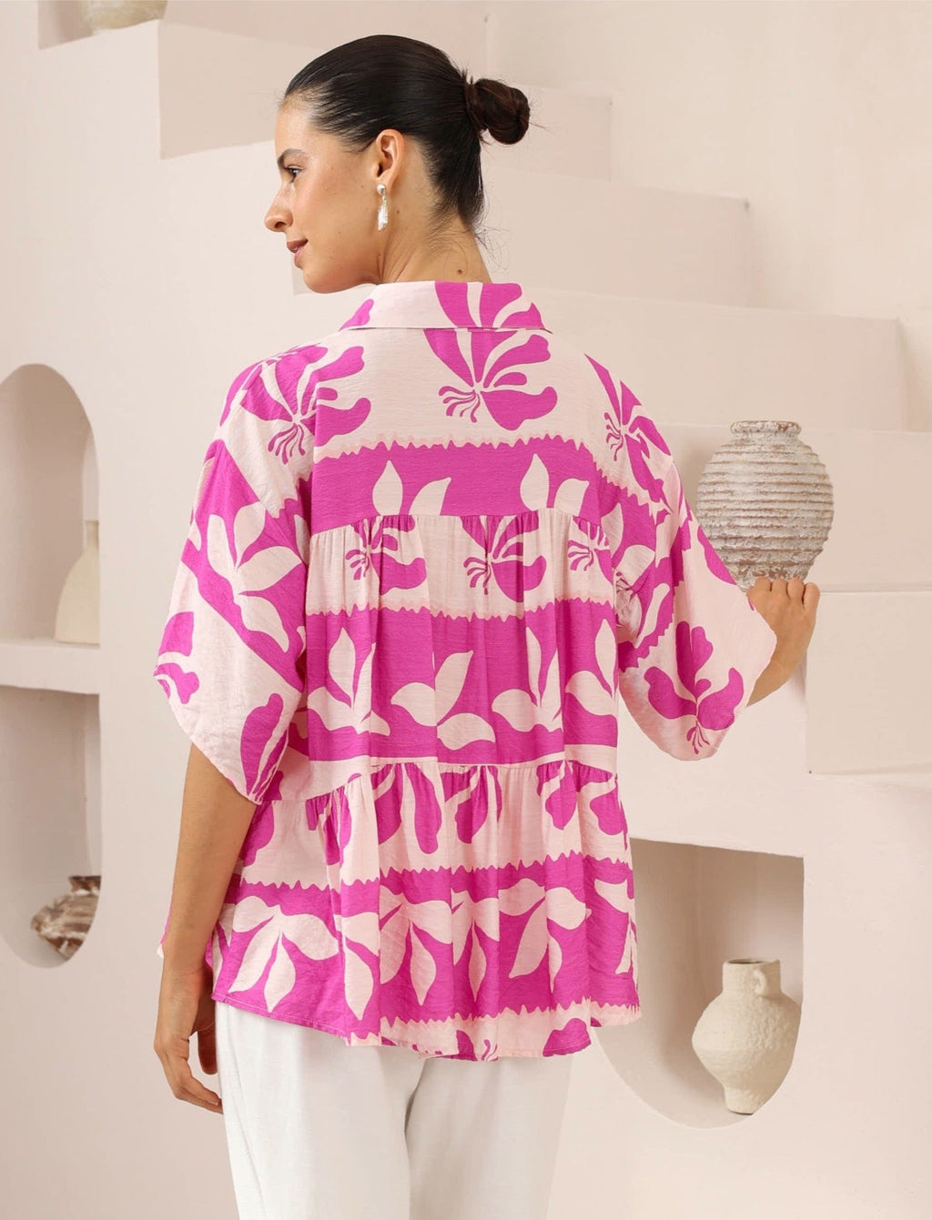 Lola Shirt Top Iris Maxi 