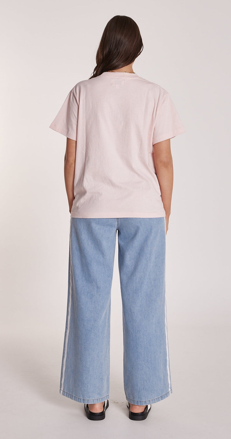 Carter Tee - Blush Top Feather & Noise 