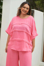 La Vie Pintuck Top - Candy Top Eb & Ive 