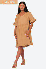 La Vie Dress - Caramel Top Eb & Ive 