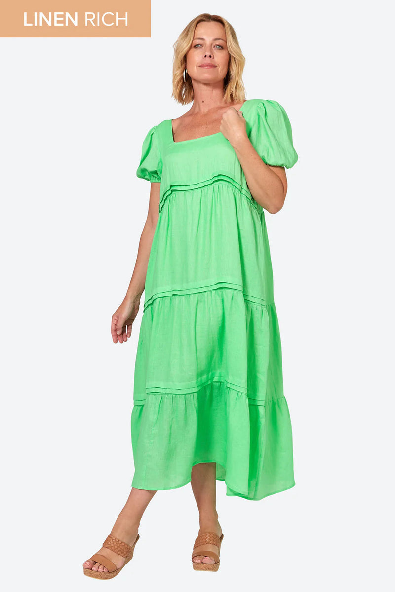 La Vie Pintuck Maxi - Kiwi Top Eb & Ive 