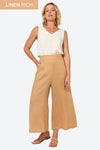 La Vie Crop Pant - Caramel Top Eb & Ive 