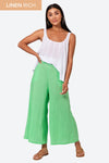 La Vie Crop Pant - Kiwi Top Eb & Ive 