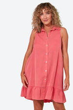 Elan Sleeveless Dress - Lychee Top Eb & Ive 