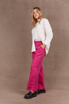 Nama Pant - Magenta Pants Eb & Ive 