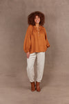 Nama Blouse - Ochre Shirt Eb & Ive 