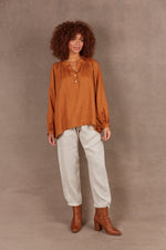 Nama Blouse - Ochre Shirt Eb & Ive 