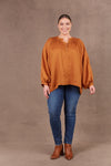 Nama Blouse - Ochre Shirt Eb & Ive 