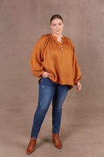 Nama Blouse - Ochre Shirt Eb & Ive 