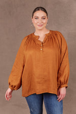 Nama Blouse - Ochre Shirt Eb & Ive 