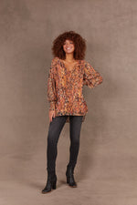 Bantu Top - Ochre Shirt Eb & Ive 