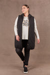 Ribe Vest - Ebony Jacket Eb & Ive 