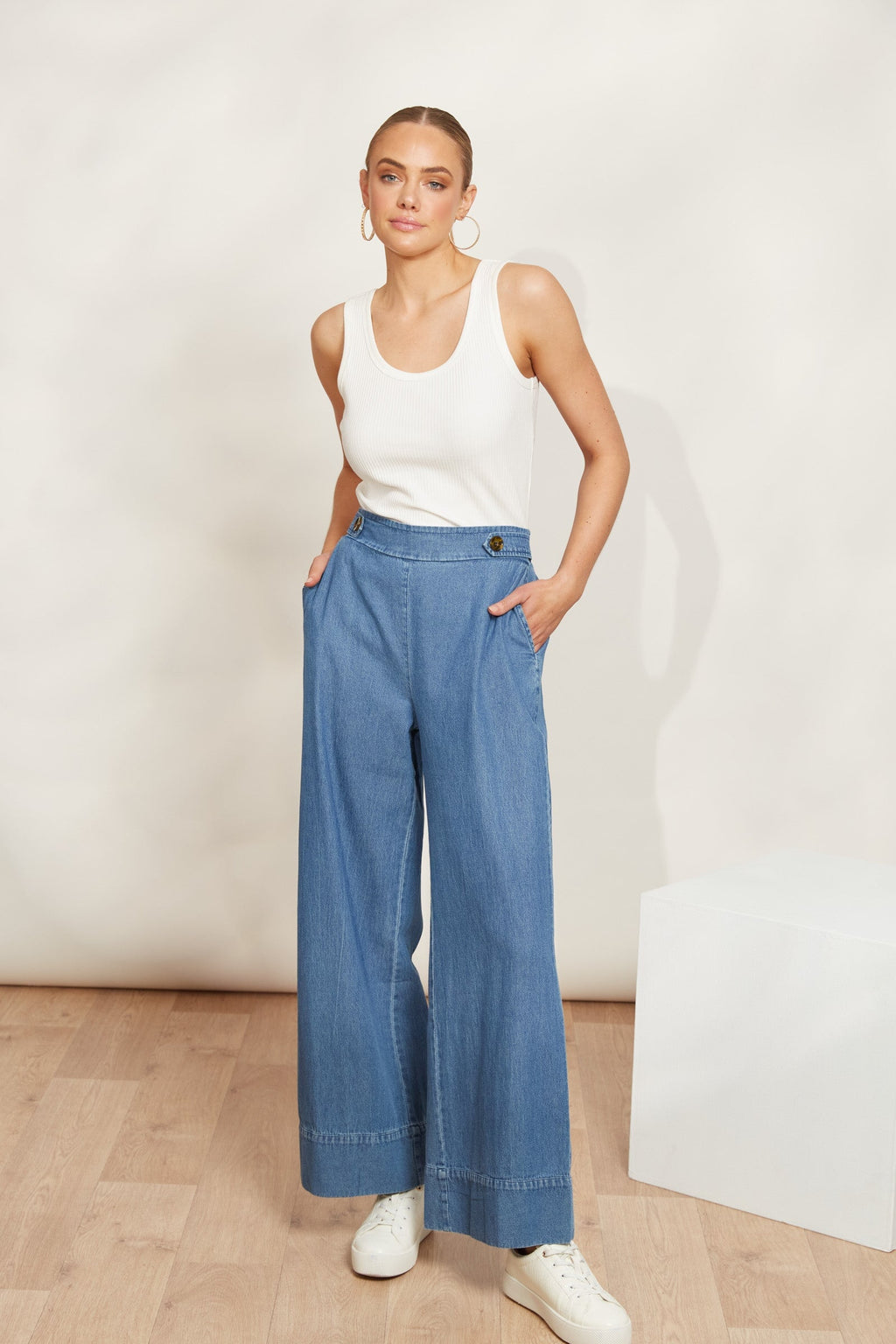 Playa Pant - Denim Pants Eb & Ive 