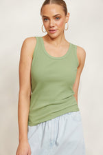 La Plage Tank - Aloe Top Eb & Ive 