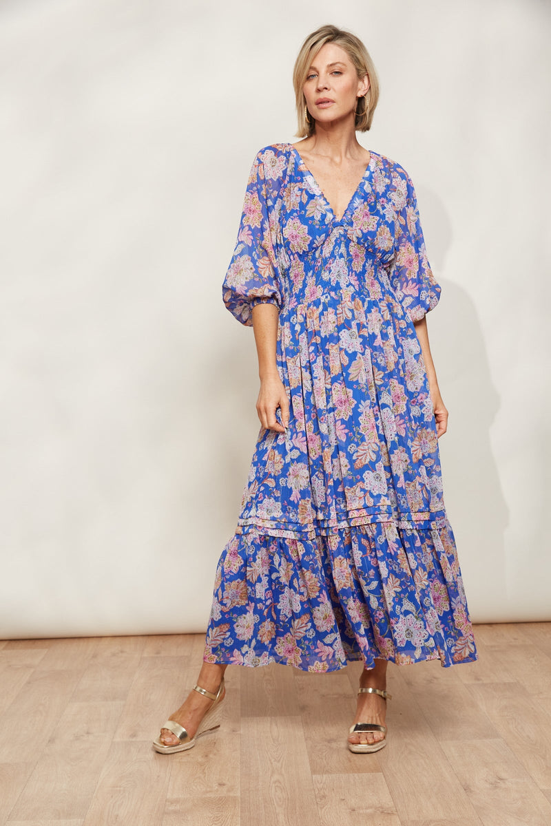 Sereno Maxi Dress - Palme Dress Eb & Ive 