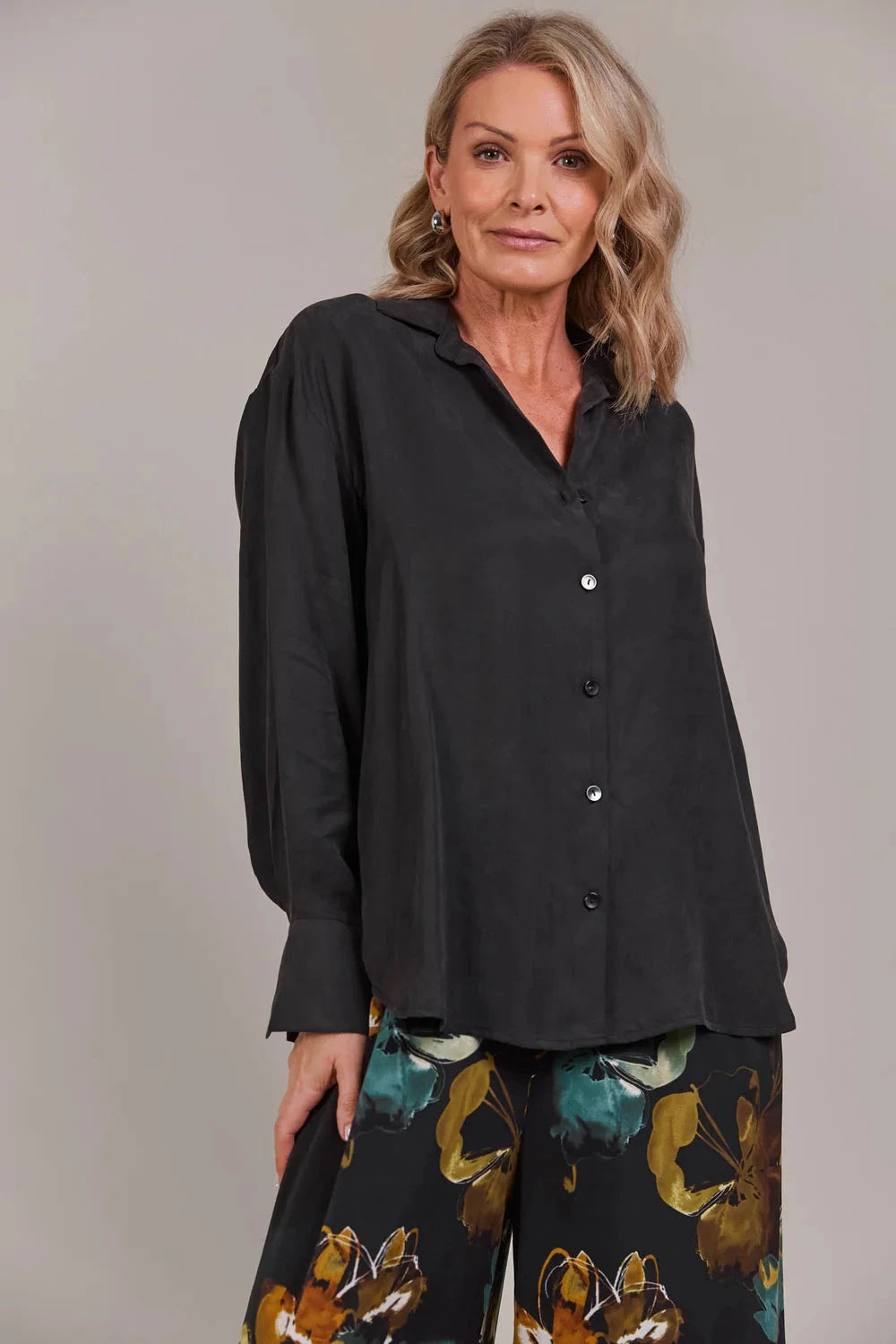 Eden Shirt - Black Top Eb & Ive 