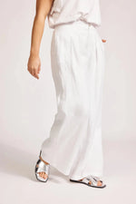 Miramer Palazzo Pant - White Shorts Eb & Ive 