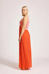 Alegria Spliced Maxi Dress - Cameo/Coral Dress Eb & Ive 