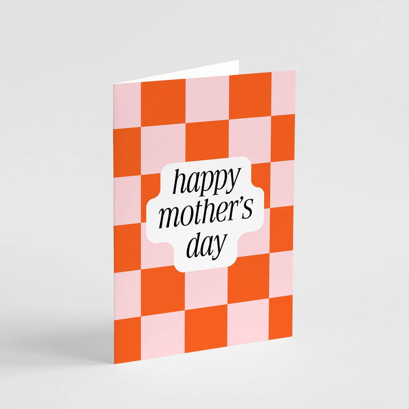 Happy Mother's Day Checkers Card - Modern Mother's Day Card Popsy Press 